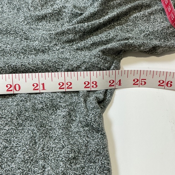 Tasso Elba Mens Long Sleeve Polo Shirt Heather Gray‎ Button Knit Cotton X Large - Picture 7 of 7